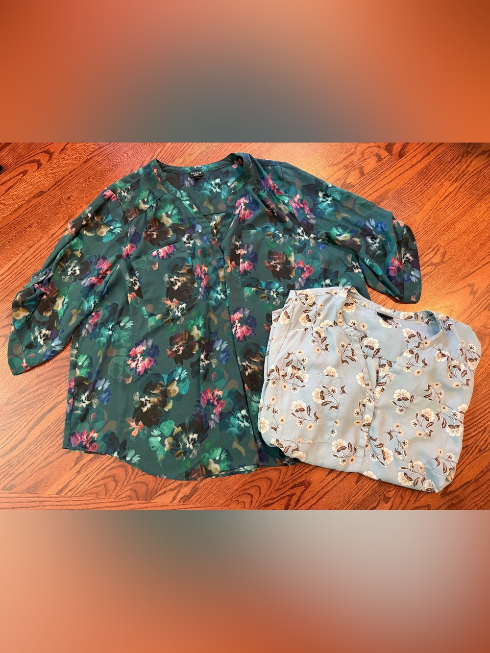 Torrid Plus Size Harper Georgette 3/4 Sleeve Blouse Size 5 (28) Bundle